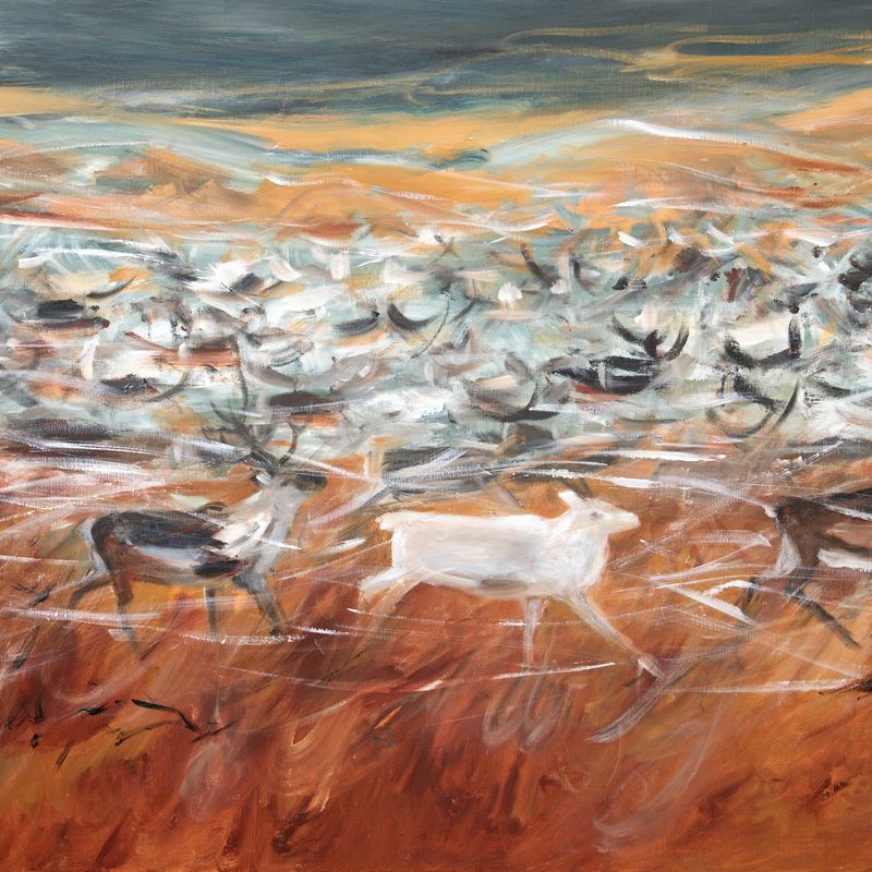 Tulossa uutta 9.10. "Tokka", Sisustustyynyliina 40x40cm