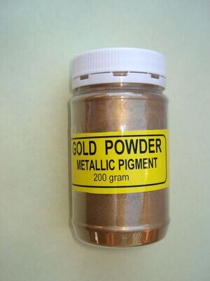 Gold pearl effect pigment powder 200 gram