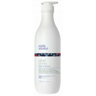 Shampoing Cheveux Blond &amp; Gris - Silver Shine Light - Milk_shake