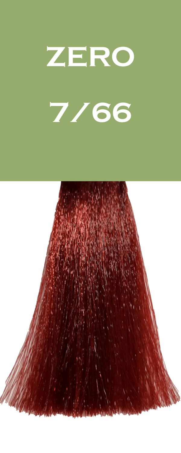 Coloration Zero Vegan - Blond Rouge Intense - 7/66 - 100 ml - Vitality's