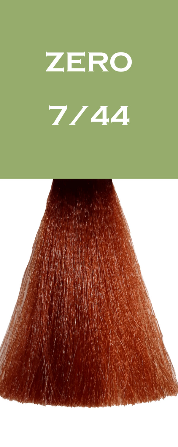 Coloration Zero Vegan - Blond Cuivré Intense - 7/44 - 100 ml - Vitality's