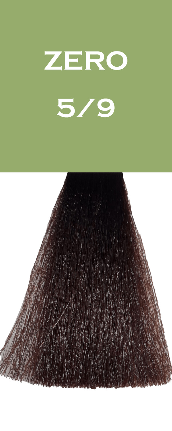Coloration Zero Vegan - Châtain Clair Marron - 5/9 - 100 ml - Vitality&#39;s