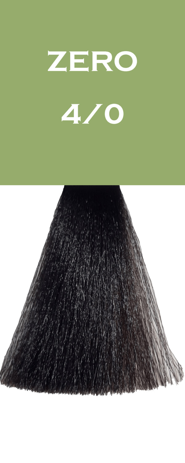 Coloration Zero Vegan - Châtain - 4/0 - 100 ml - Vitality&#39;s