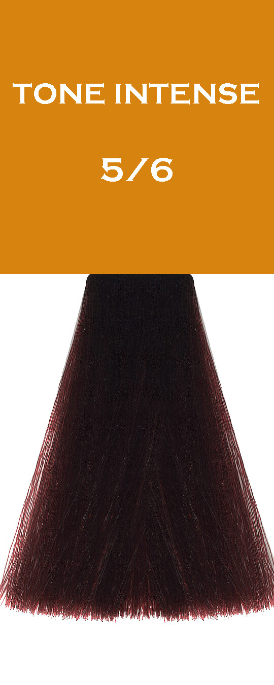 Crème Colorante - Châtain Clair Rouge - 5/6 - Tone Intense - 100 ml - Vitality's