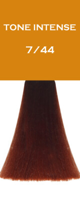 Crème Colorante - Blond Cuivré Profond - 7/44 - Tone Intense - 100 ml - Vitality's