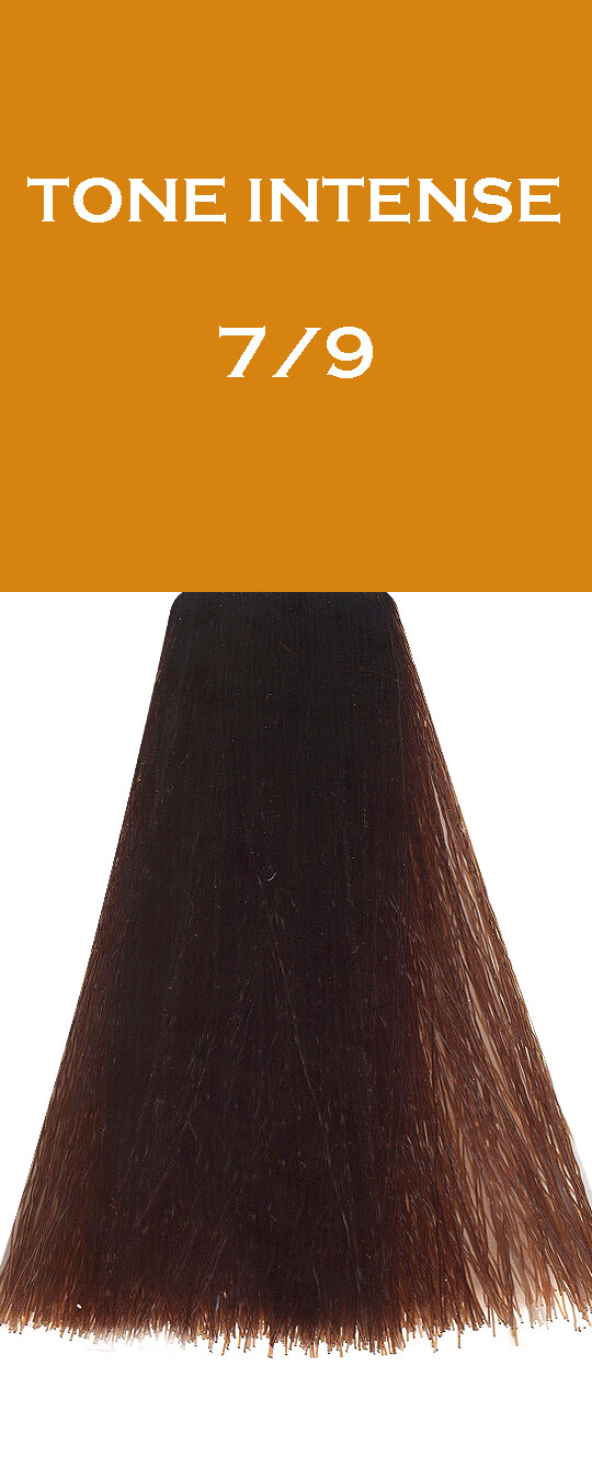 Crème Colorante - Blond Marron - 7/9 - Tone Intense - 100 ml - Vitality's
