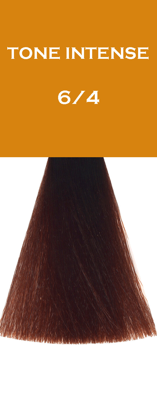 Crème Colorante - Blond Foncé Cuivré - 6/4 - Tone Intense - 100 ml - Vitality's