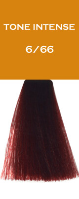 Crème Colorante - Blond Foncé Rouge Profond - 6/66 - Tone Intense - 100 ml - Vitality&#39;s
