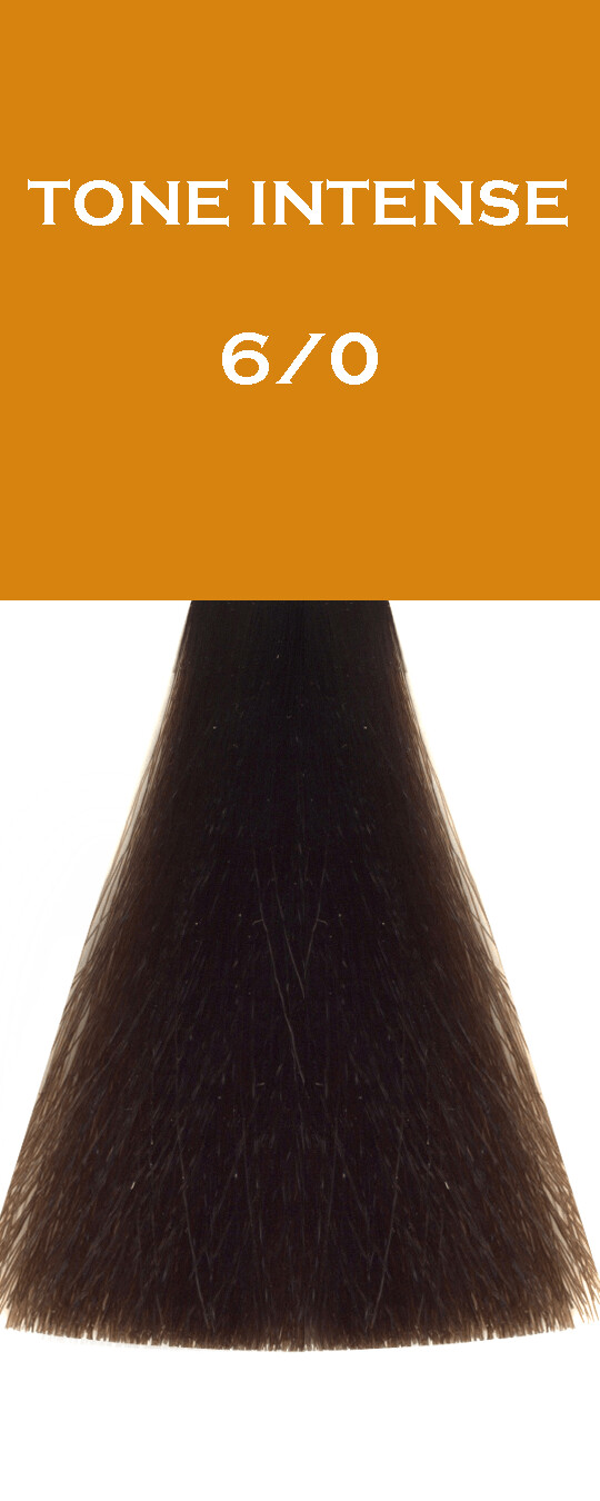 Crème Colorante - Blond Foncé - 6/0 - Tone Intense - 100 ml - Vitality's