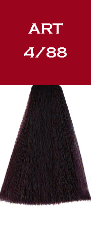 Crème colorante - Châtain Violine Profond - 4/88 - Art Absolute - tube 100 ml - Vitality's