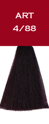Crème colorante - Châtain Violine Profond - 4/88 - Art Absolute - tube 100 ml - Vitality's