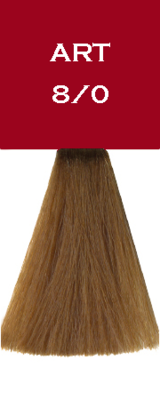 Crème colorante - Blond Clair - 8/0 - Art Absolute - tube 100 ml - Vitality's