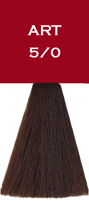 Crème colorante - Châtain Clair - 5/0 - Art Absolute - tube 100 ml - Vitality's