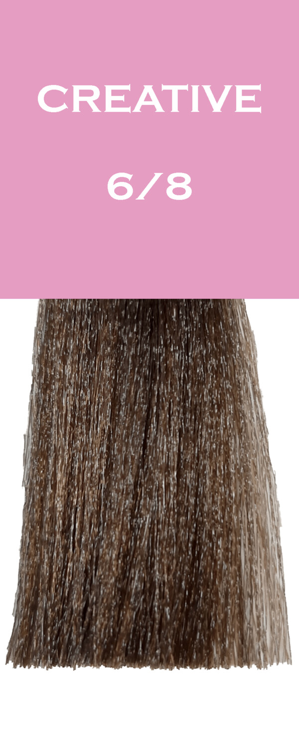 Coloration Creative - Blond Foncé Marron - 6/8 - 100 ml - Milk_Shake