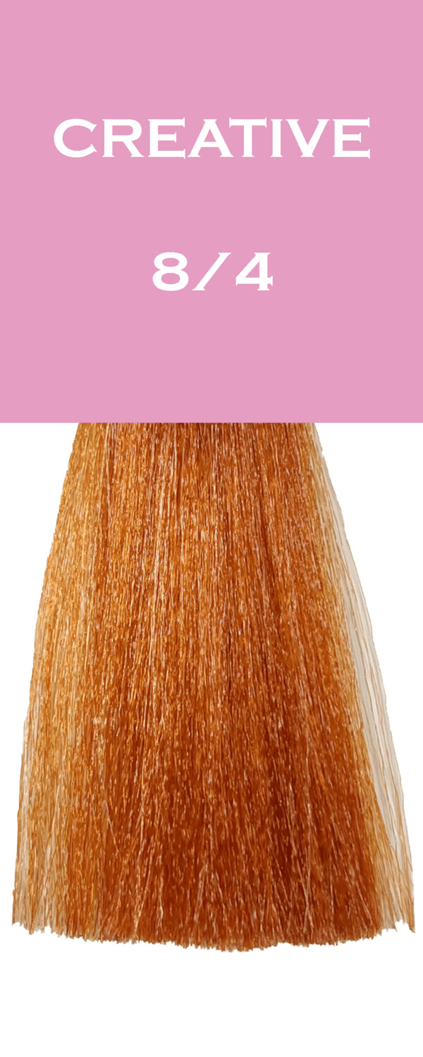 Coloration Creative - Blond Clair Cuivré - 8/4 - 100 ml - Milk_Shake