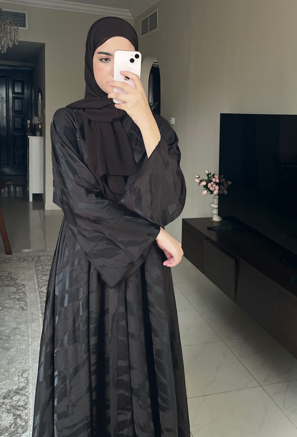 عبايه غيمه بني