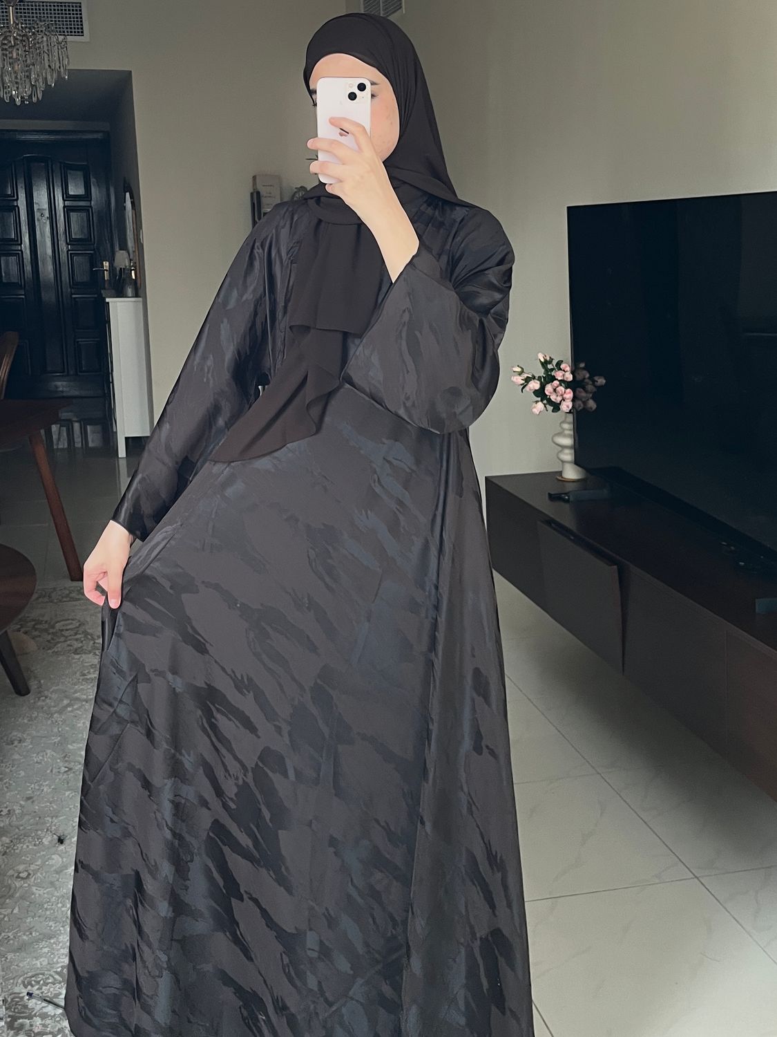 عبايه غيمه بني