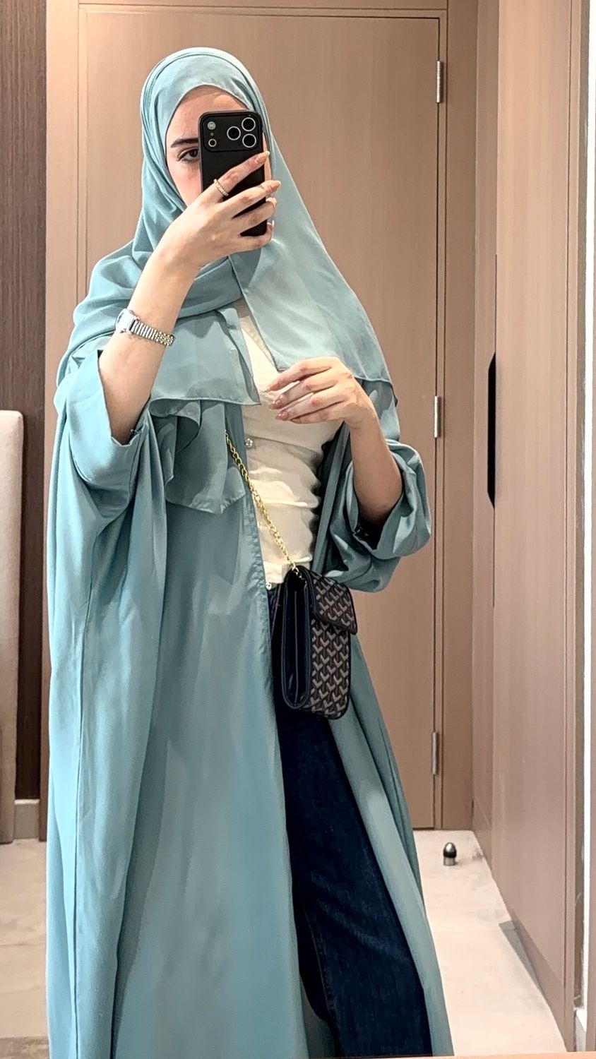 عبايه بشت كامل