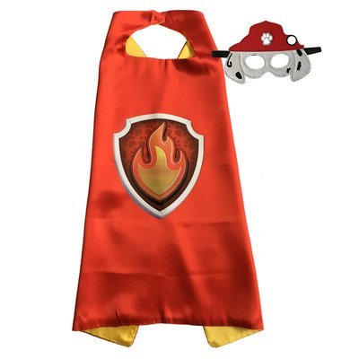 Paw Patrol Marshall Cape and Mask Set