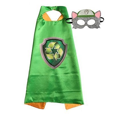 Traindrops Paw Patrol Dress Up Cape and Mask Set (Rocky)
