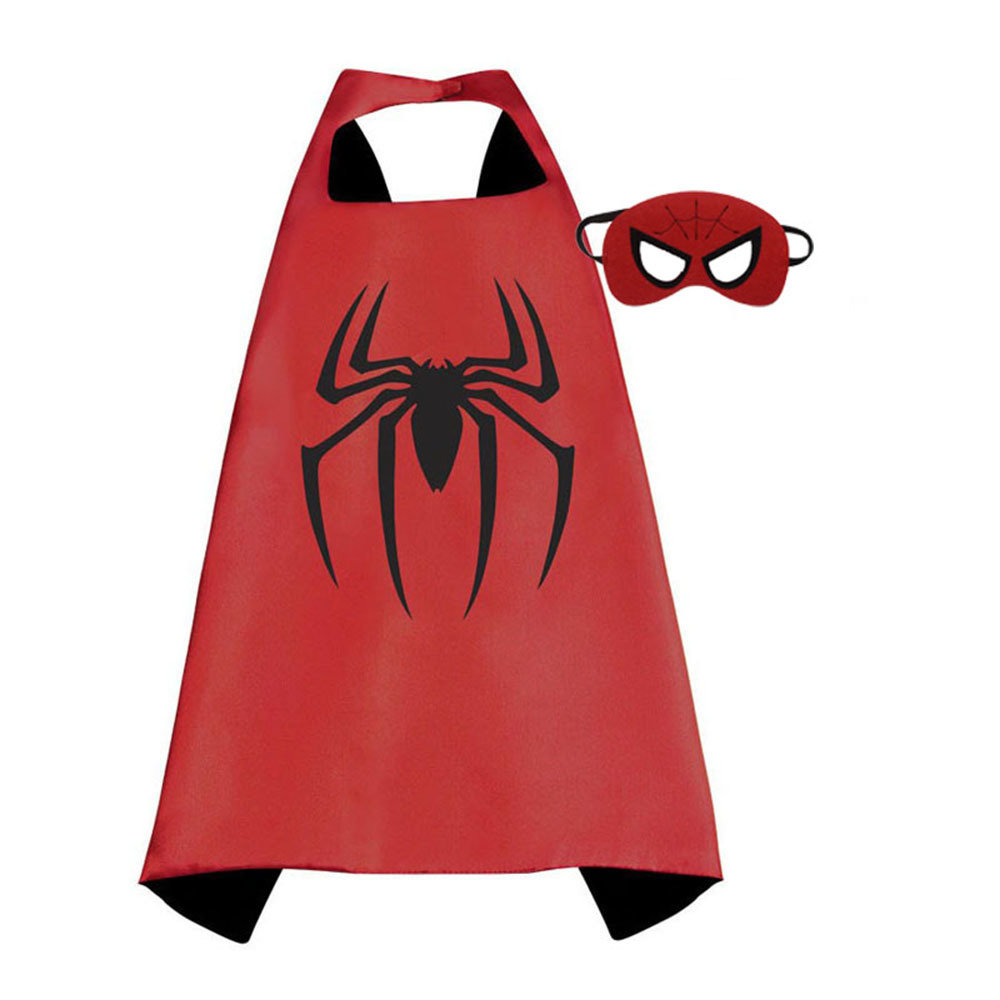 Spider Man Dress Up Cape and Mask Set