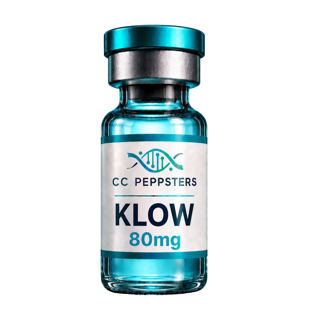 KLOW Peptide Blend 80mg (GHK-Cu 50mg / BPC157 10mg / TB500 10mg / KPV 10mg) 