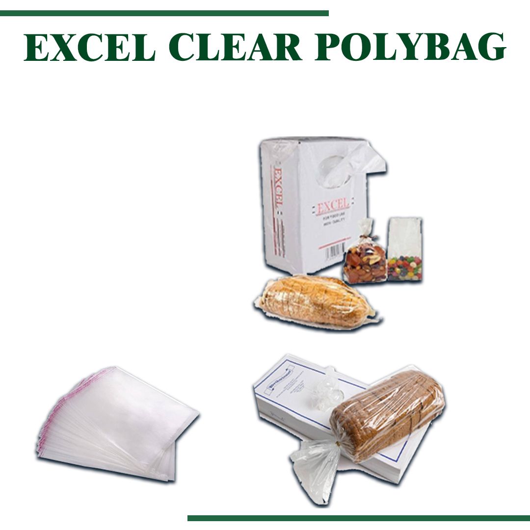 Excel clear polybags