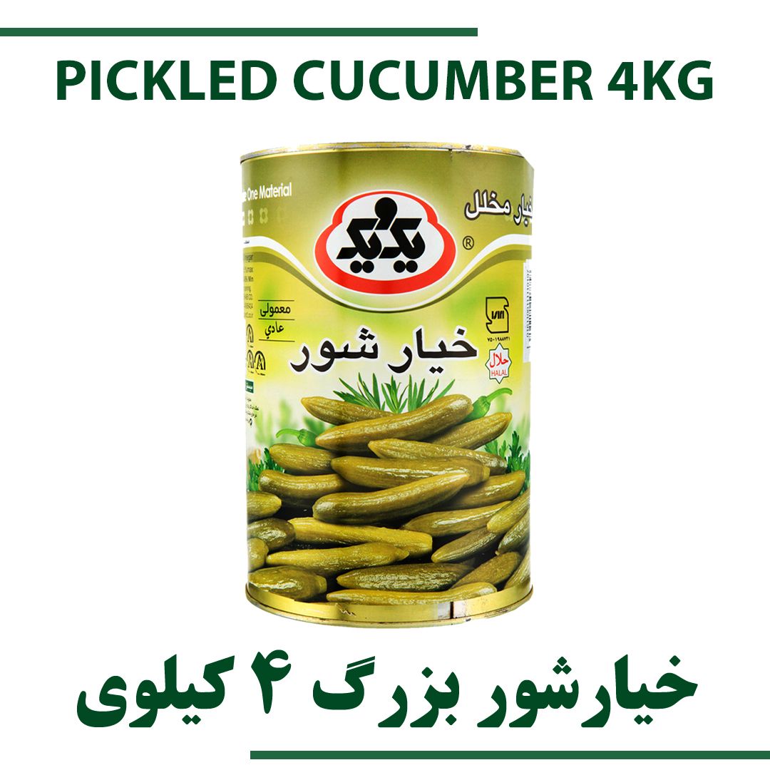PICKLED CUCUMBER 4KG