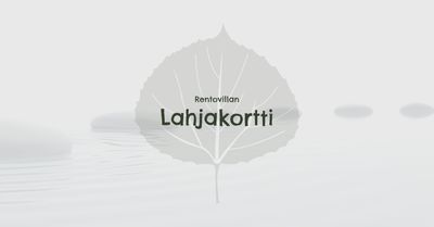 Lahjakortti