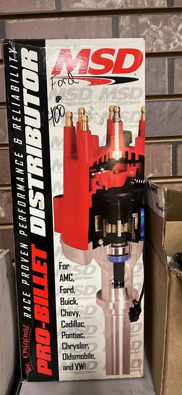 MSD Pro Billet Distributor - Ford