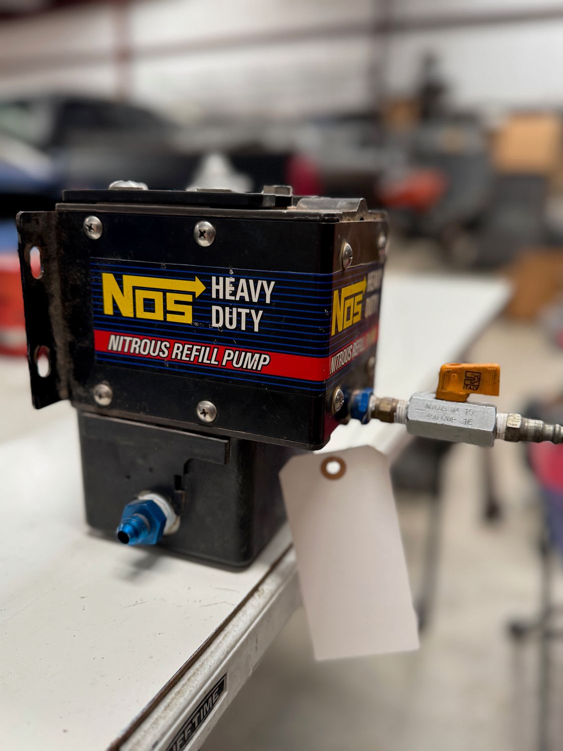 NOS NITROUS REFILL STATION TRANSFER PUMP