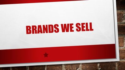 Brands we Sell