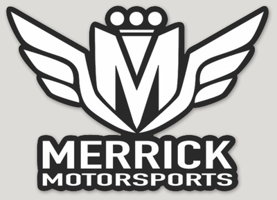 Merrick Motorsports Die Cut Stickers 3&quot;x4&quot;