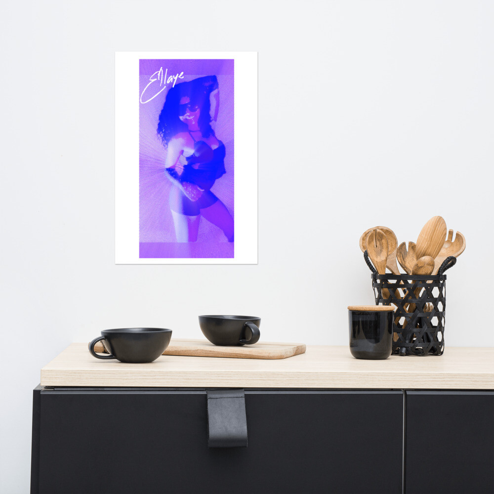 Ellaye Purples Poster