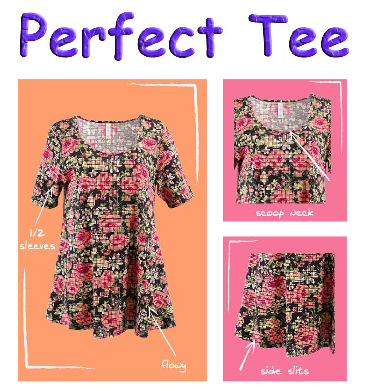 Lularoe Perfect Tee X-Small (Xs) Womens Shirt Unicorn