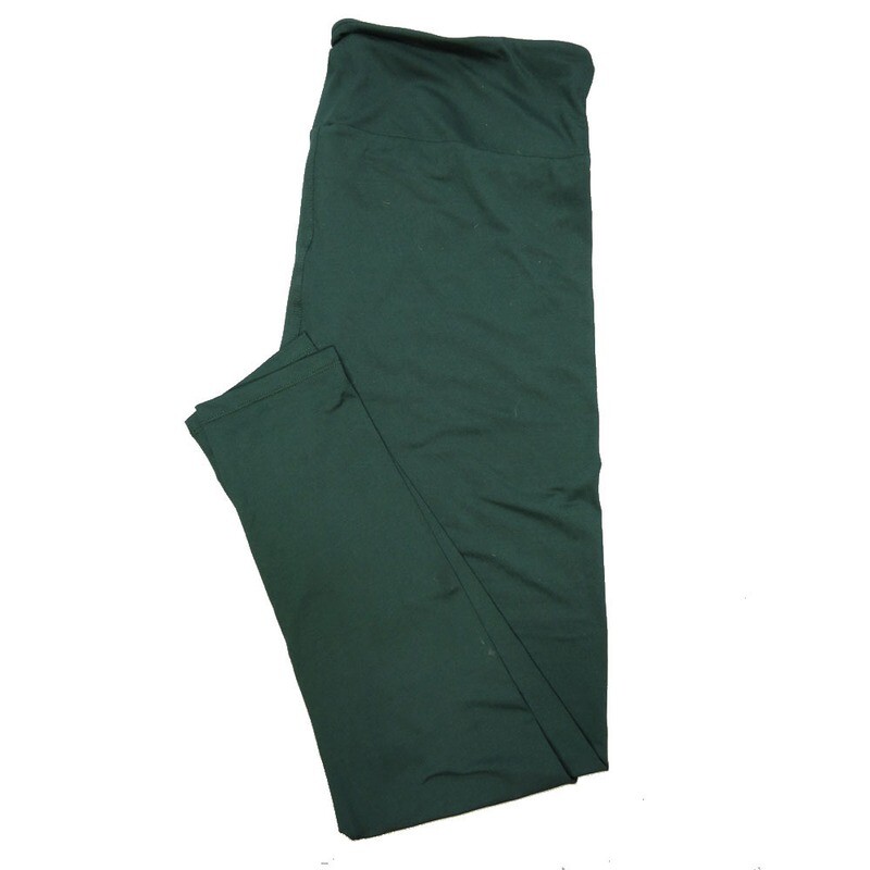 LuLaRoe One Size OS Solid Ponderosa Pine Green (195320) Womens Leggings fits Adult sizes 2-10 LuLaRoe One Size OS Solid Ponderosa Pine Green (195320) Womens Leggings fits Adult sizes 2-10