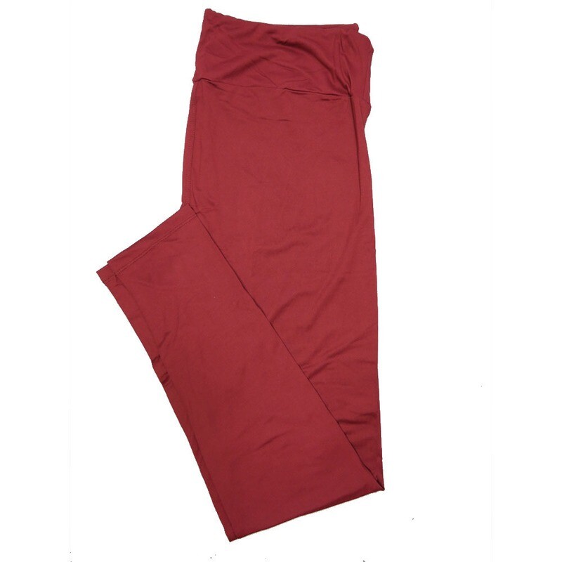 LuLaRoe One Size OS Solid Roan Rouge (181616) Womens Leggings fits Adult sizes 2-10 LuLaRoe One Size OS Solid Roan Rouge (181616) Womens Leggings fits Adult sizes 2-10