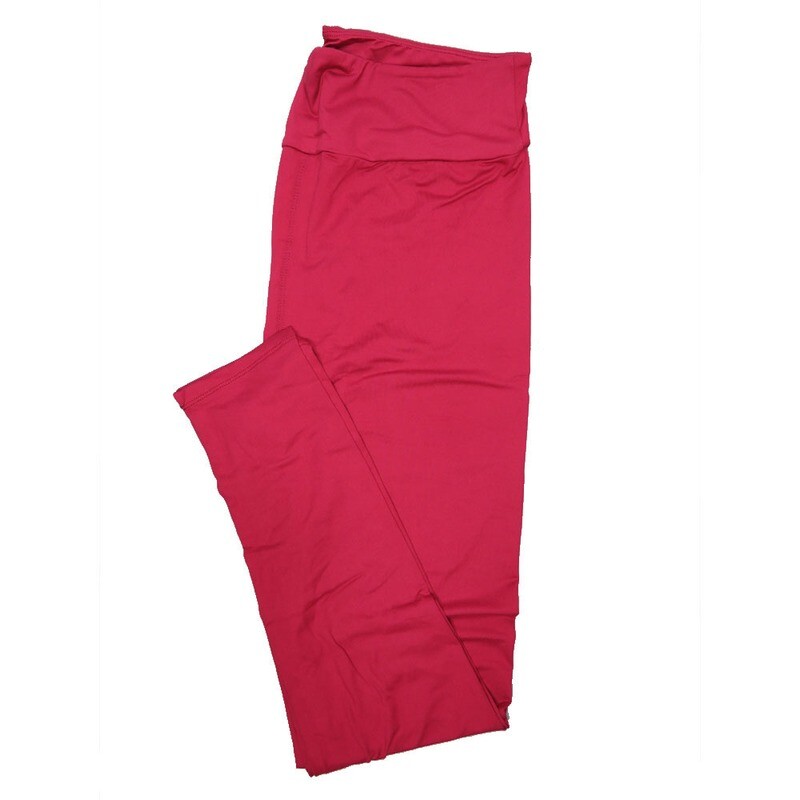 LuLaRoe One Size OS Solid Dark Fuchsia (257510) Womens Leggings fits Adult sizes 2-10 LuLaRoe One Size OS Solid Dark Fuchsia (257510) Womens Leggings fits Adult sizes 2-10