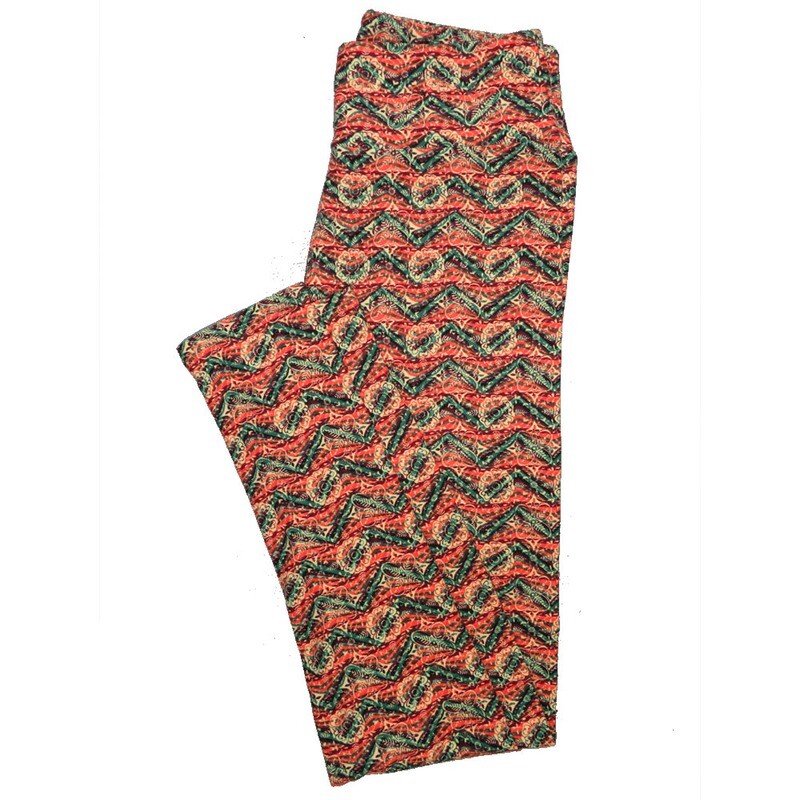 LuLaRoe One Size OS Psychedelic 70&#39;s and Trippy Leggings (OS fits Adults 2-10) OS-4078-A