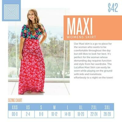 MAXI LuLaRoe Multi-Style Skirt