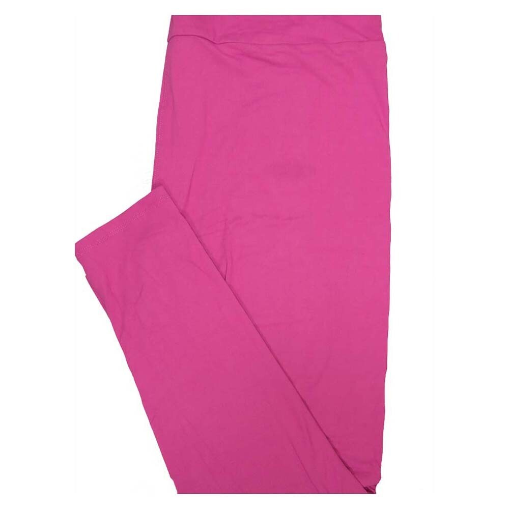 LuLaRoe One Size OS Solid Dark Rose Womens Leggings fits Adult sizes 2-10