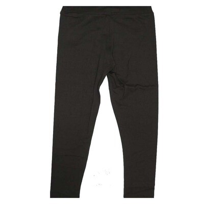 LuLaRoe Kids Large-XLarge L/XL Solid Black Leggings fits Kids sizes 7-12