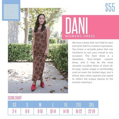 DANI LuLaRoe Column Dress
