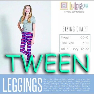 TWEEN LuLaRoe Leggings