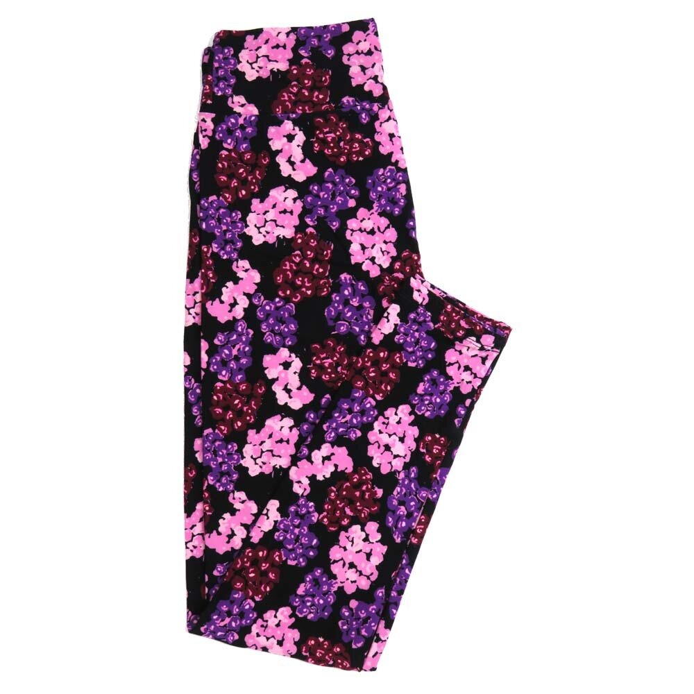 LuLaRoe One Size OS Floral Buttery Soft Womens Leggings fit Adult sizes 2-10 OS-4365-AN