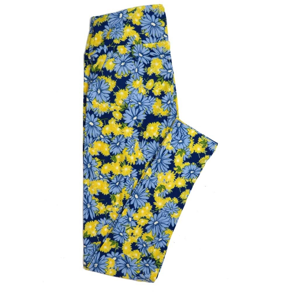 LuLaRoe One Size OS Floral Buttery Soft Womens Leggings fit Adult sizes 2-10  OS-4366-AH