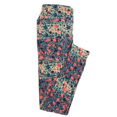LuLaRoe One Size OS Micro Floral Polka Dot Buttery Soft Womens Leggings fit Adult sizes 2-10  OS-4352-AZ-4