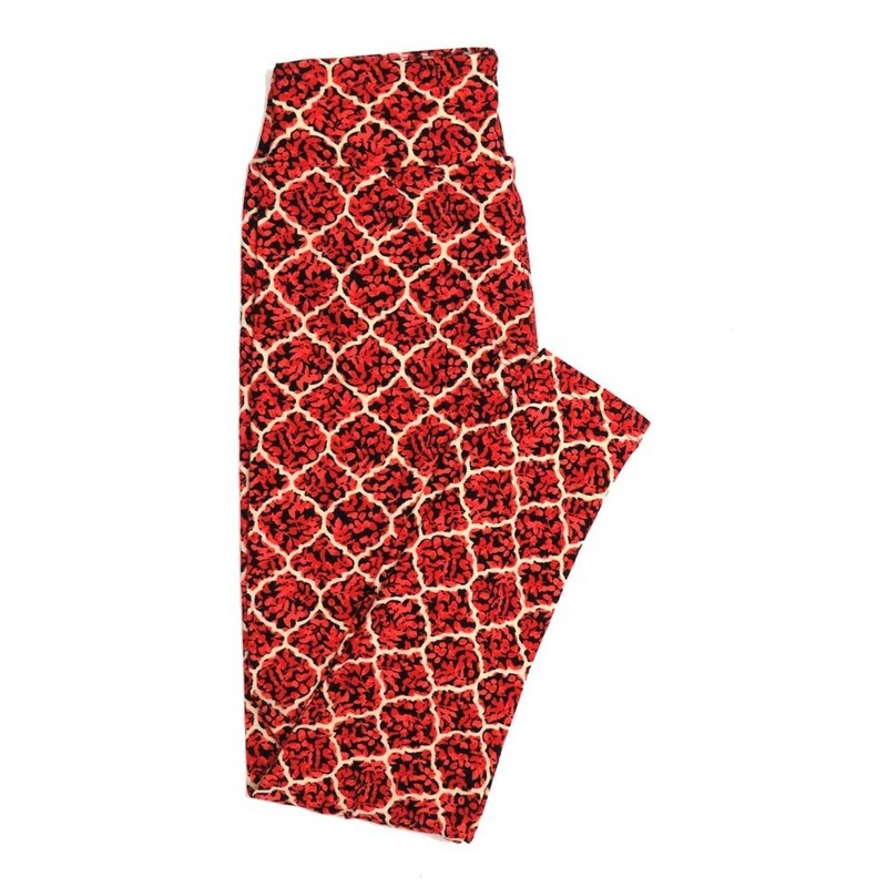 LuLaRoe One Size OS Floral Buttery Soft Womens Leggings fit Adult sizes 2-10  OS-4366-AW