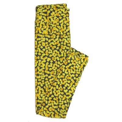 LuLaRoe One Size OS Floral Buttery Soft Womens Leggings fit Adult sizes 2-10 OS-4364-AI-2