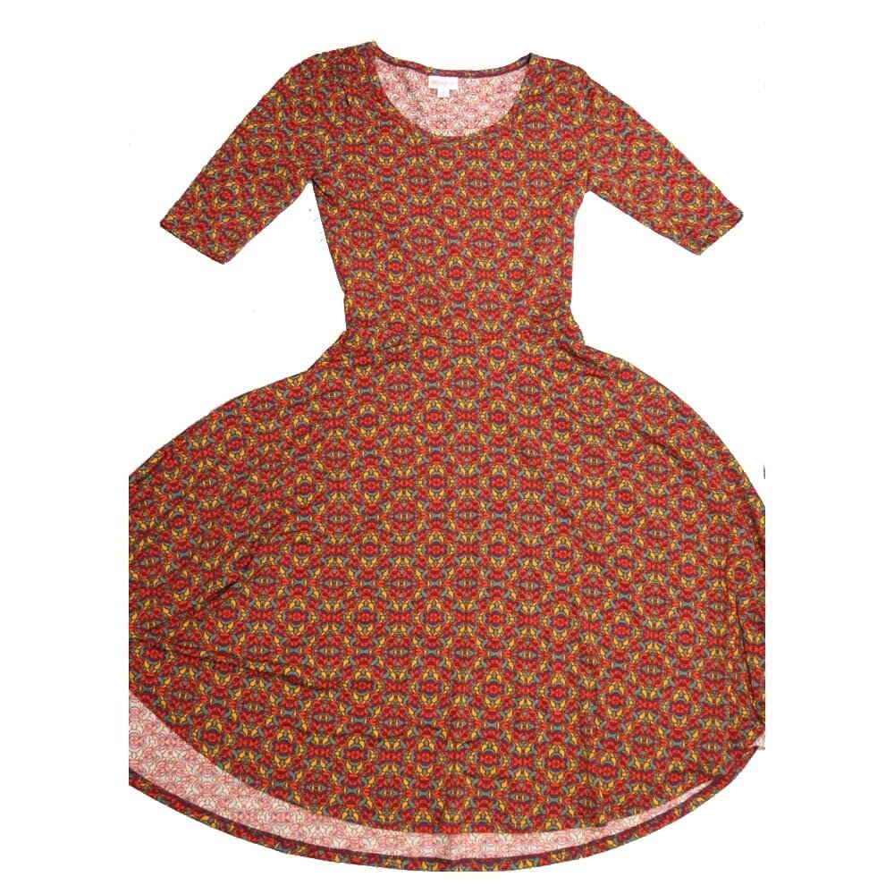 LuLaRoe NICOLE X-Small XS Womens Full Circle Skirt Dress fits 2-4 NICOLE-XS-120